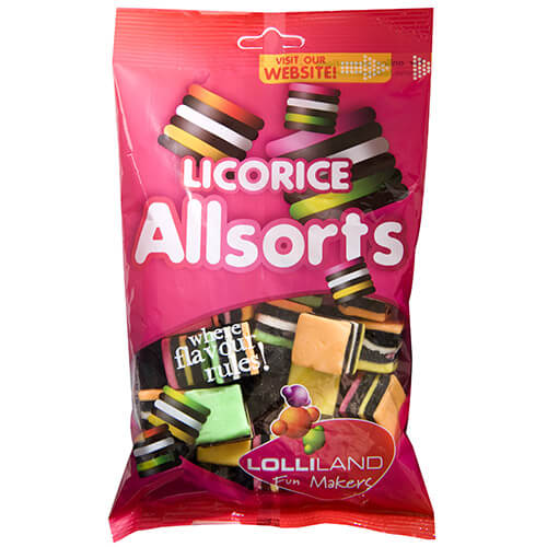Lolliland Licorice Allsorts Australian Lollies Lolliland Candy USA