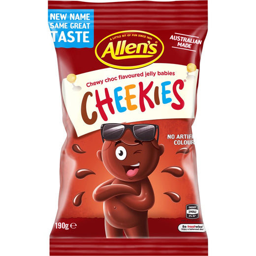 Allens Cheekies 190g - Aussie Food Express