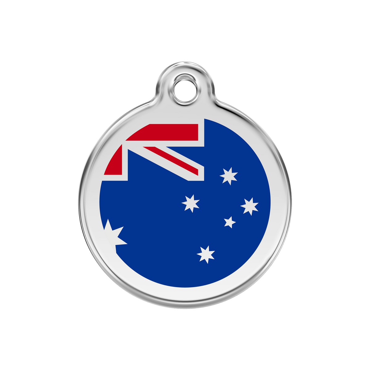 Aussie Flag Pet ID Tag Personalized Aussie Dog Tag Free Shipping