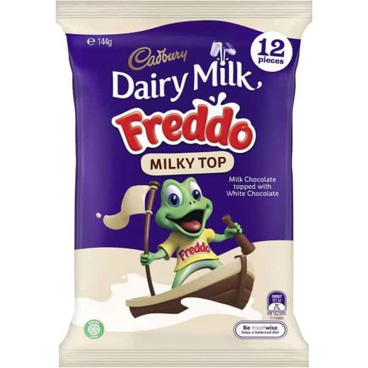 Cadbury Freddo MILKY TOP Share Pack 144g - Aussie Food Express