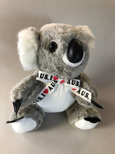 10" Plush Koala with Ribbon
