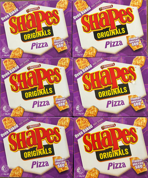 SALE - 6-Pack of Arnotts Shapes Original Pizza (6x 190g)