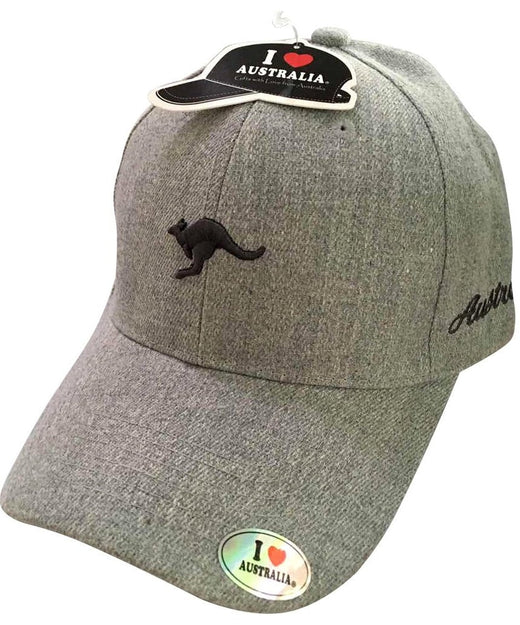 Australian Kangaroo (Black) Ball Cap