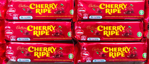 SALE - 6-PACK - Cadbury Cherry Ripe Bar (6 x 44g)