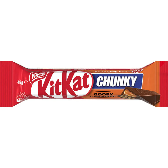 Nestle Kit Kat CHUNKY Gooey Caramel Bar 48g