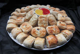 Australian Meat Pies - 24 Party Size Meat Pies & 24 Party Size Sausage Rolls - Aussie Food Express