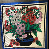 Margaret Preston SCARF, Gum Blossom, 90cm x 90 cm