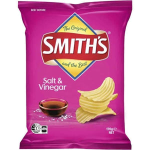 Smiths Chips - SALT & VINEGAR Crinkle Cut 170g