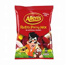 Allens RETRO Party Mix 190g - Aussie Food Express
