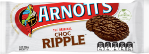 Arnott's Chocolate Ripple - Australian Biscuits - Choc Ripple Cookies ...