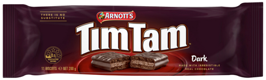 6 Individual Original Milk Chocolate Tim Tams 18g Each - Australian Import