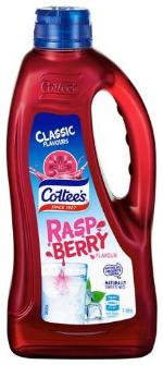 Sweeter Raspberry Cordial Cottees Raspberry Cordial - Australian Cordial - Cottees Cordial USA ...