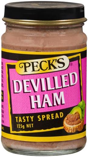 Pecks Devilled Ham Spread 125g – Aussie Food Express
