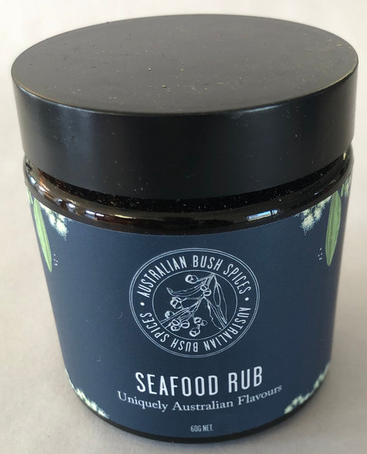 Bush Spices Seafood Rub with Lemon Myrtle Seasoning 60g