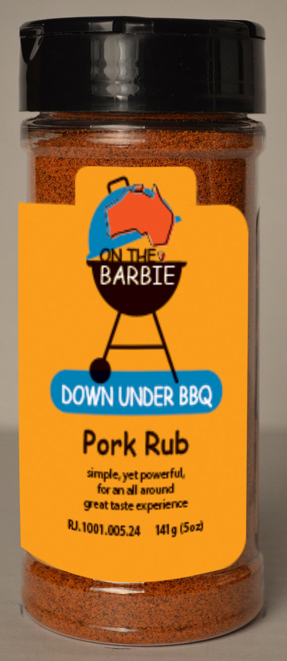 Down Under BBQ PORK RUB - 141g